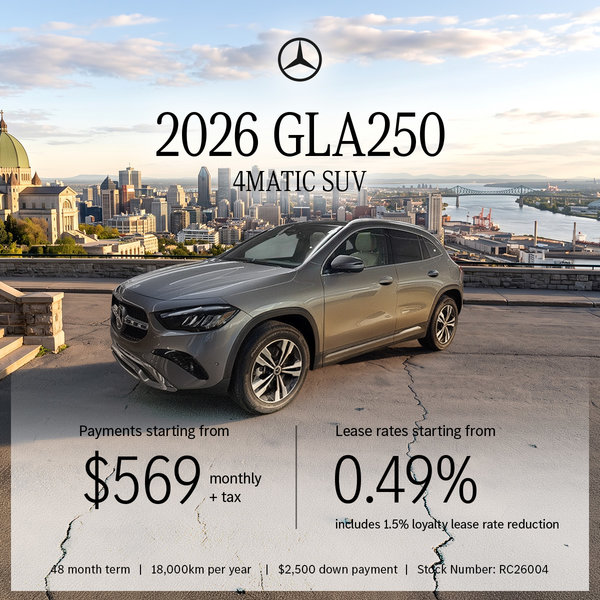 2026 GLA 250 4MATIC
