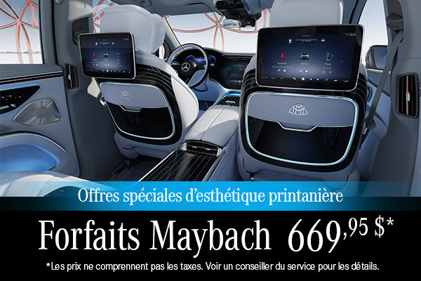 Forfaits Maybach