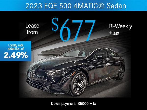 2023 EQE 500 4MATIC Sedan