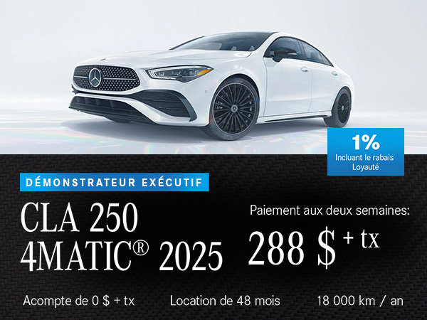 CLA 250 2025