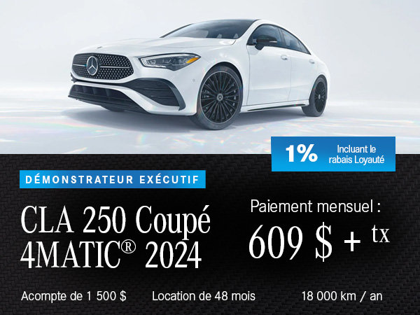 CLA 250 Coupe 4Matic 2024