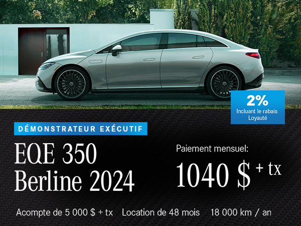 EQE 350 Berline 2024