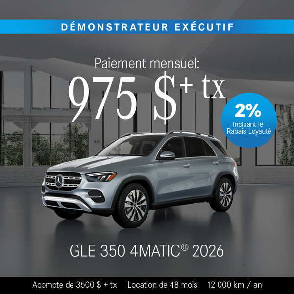 GLE 350 4MATIC 2026