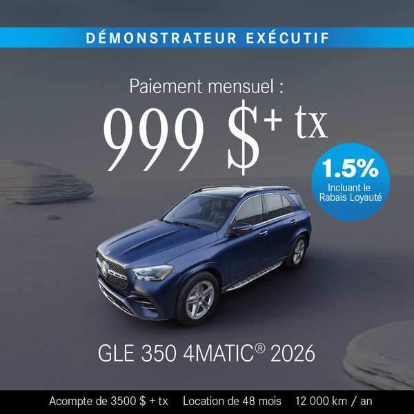 GLE 350 4MATIC 2026