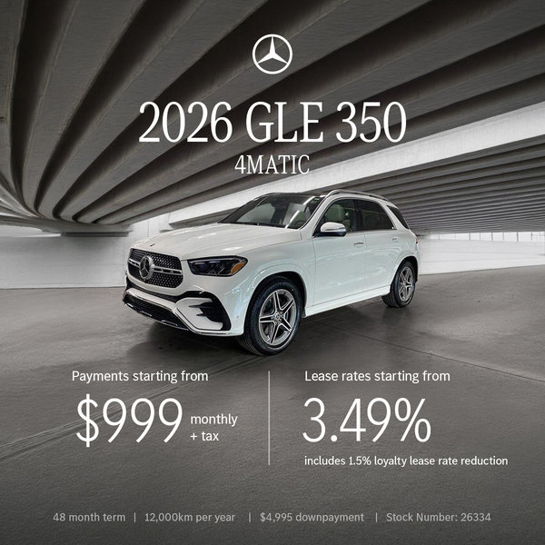 2026 GLE 350 4MATIC