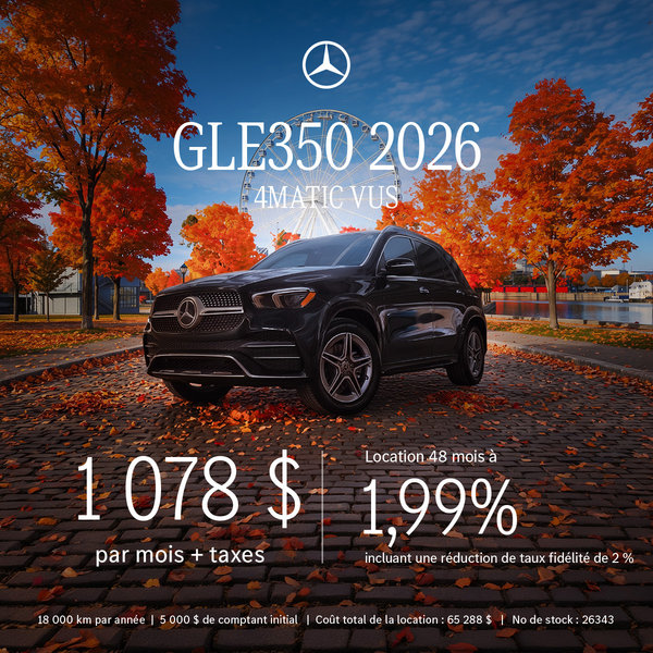 GLE 350 4MATIC 2026