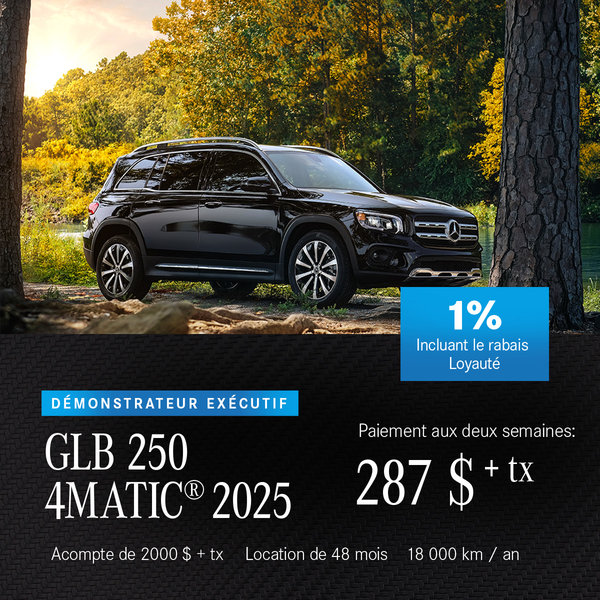 GLB 250 4Matic 2025