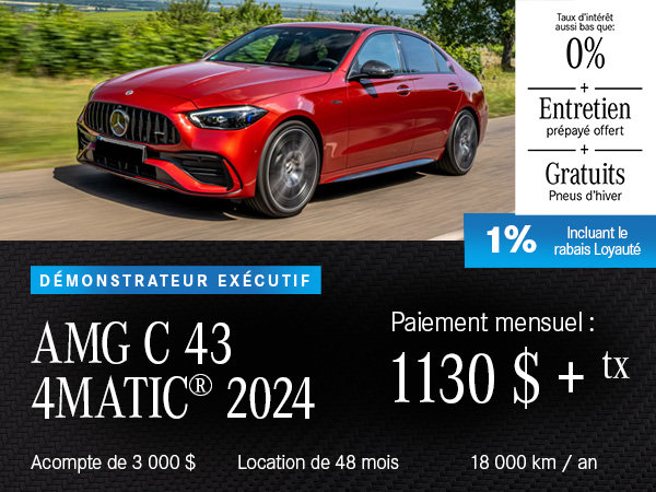 AMG C 43 4Matic 2024