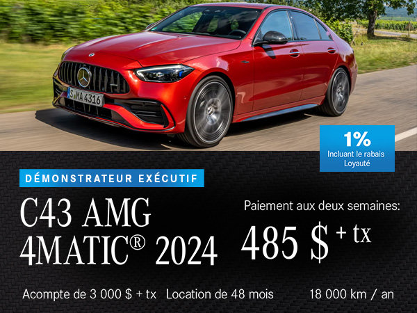 C43 AMG 4Matic 2024