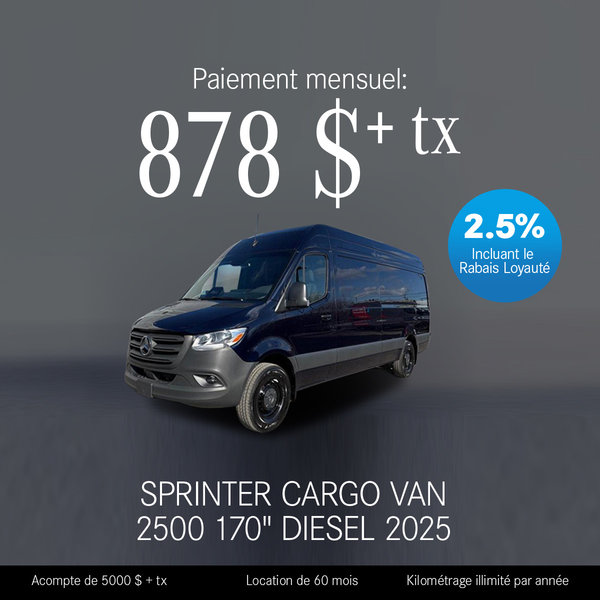 Sprinter 2500 170'' Diesel 2025