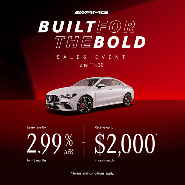 Built for the Bold Sale CLA 35
