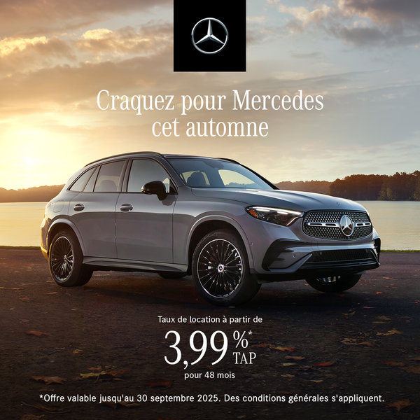 Craquez pour Mercedes cet automne GLC