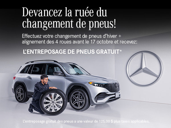 Devancez la ruee du changement de pneus