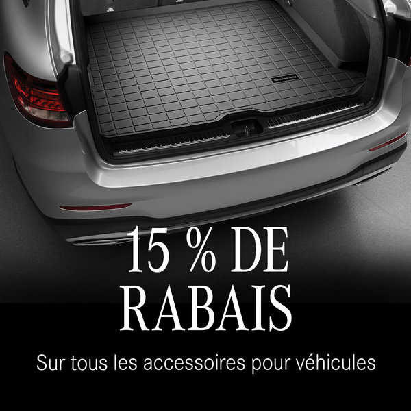 15% de rabais sure les accessoires
