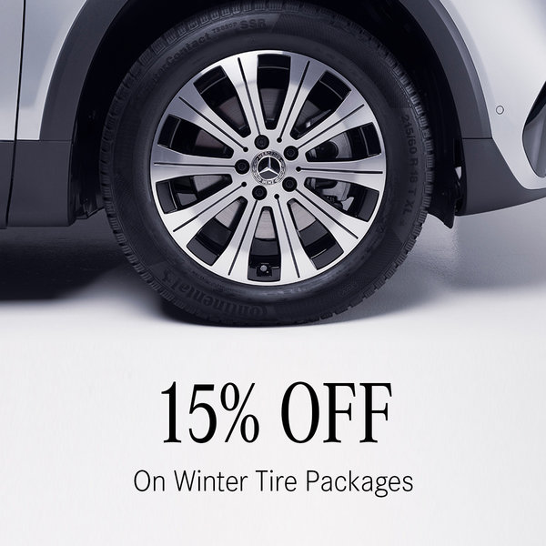 15% Off Winter Tire Packages