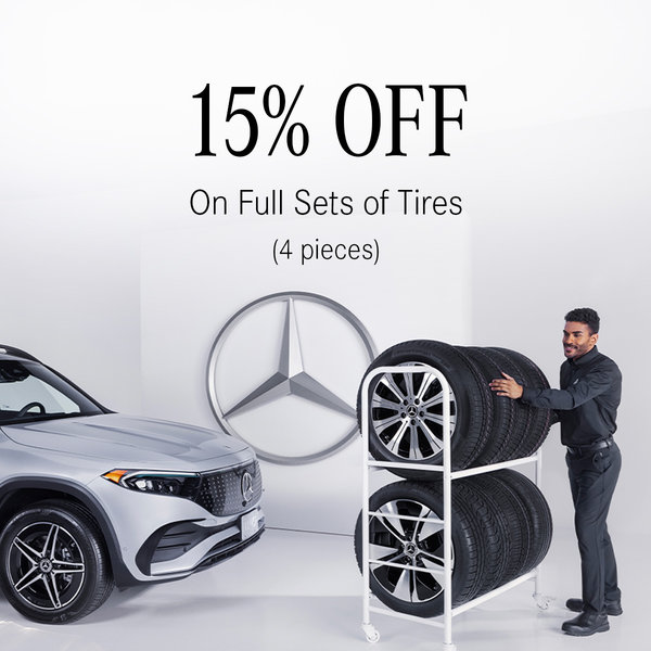 15% Off Full Sets of Tires