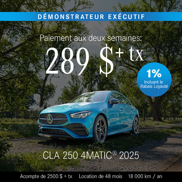 CLA 250 4MATIC 2025