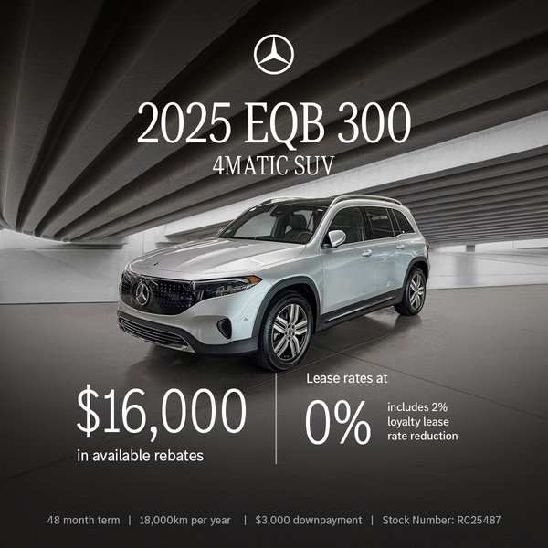 2025 EQB 300 4MATIC
