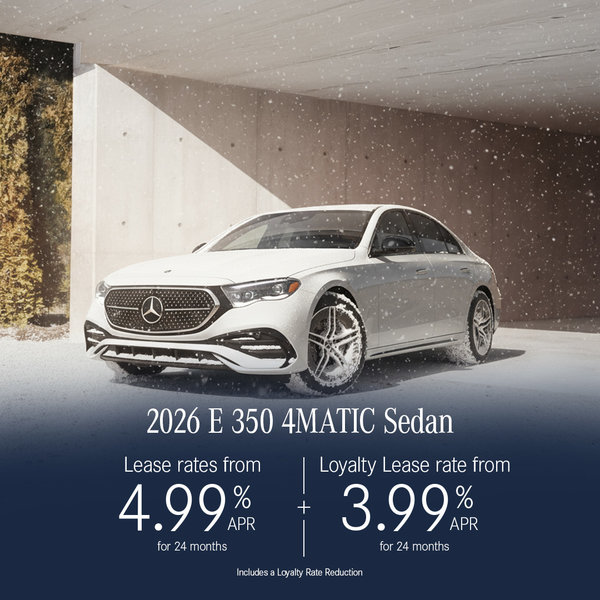 2026 E 350 4MATIC Sedan
