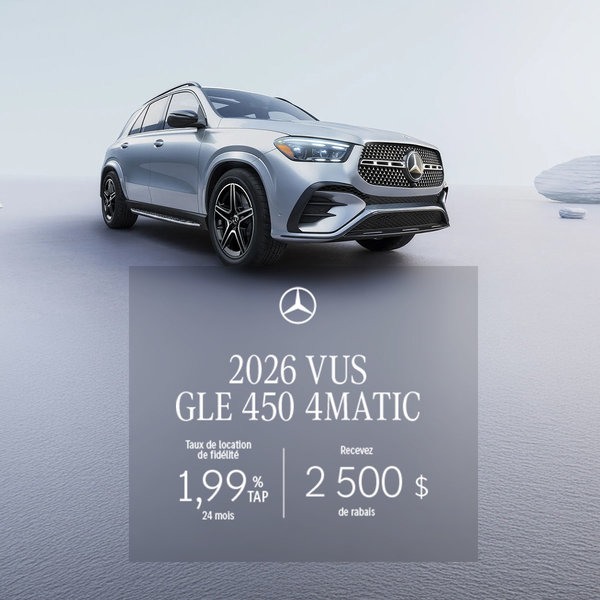 GLE 450 4MATIC VUS 2026