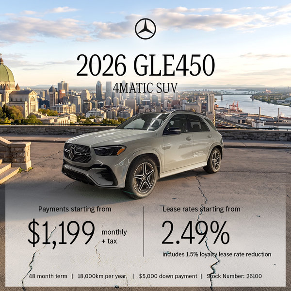 2026 GLE 450 4MATIC SUV