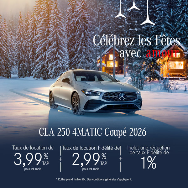 CLA 250 4MATIC Coupe 2026