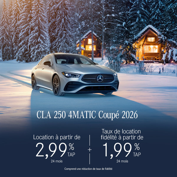 CLA 250 4MATIC Coupe 2026