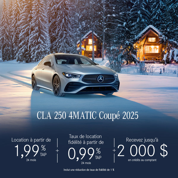 CLA 250 4MATIC Coupe 2026