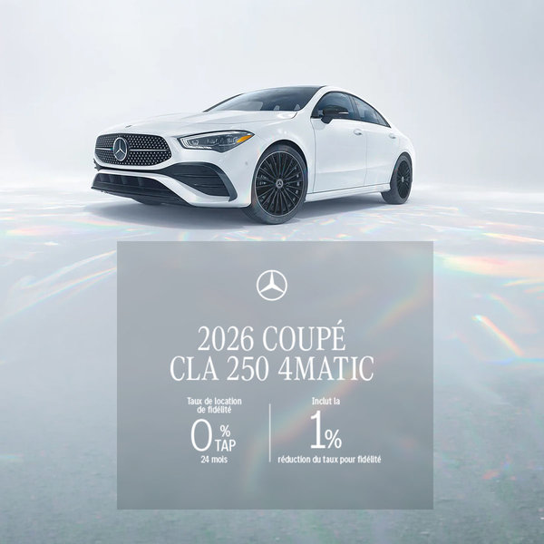 CLA 250 4MATIC Coupe 2026