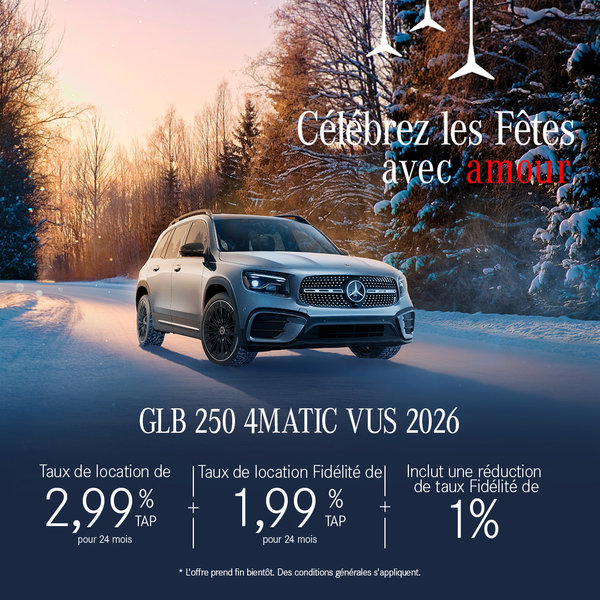 GLB 250 4MATIC VUS 2026