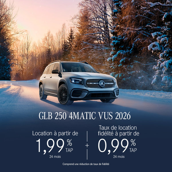 GLB 250 4MATIC VUS 2026