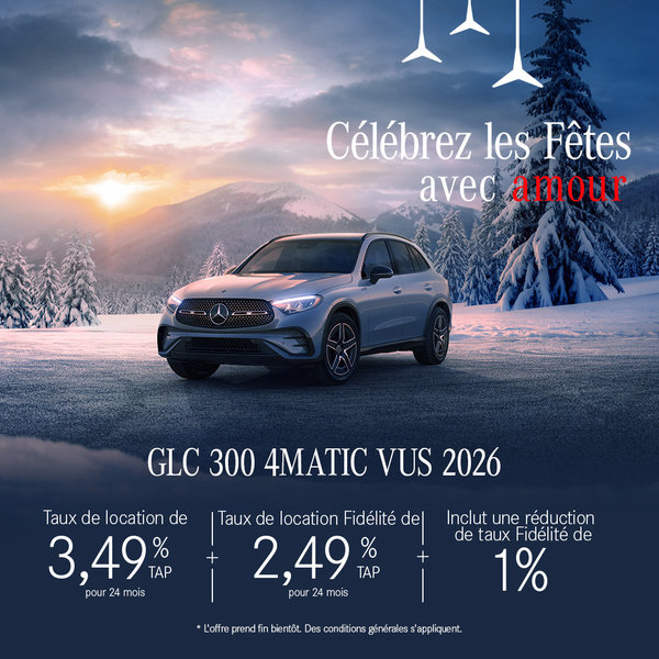 GLC 300 4MATIC VUS 2026