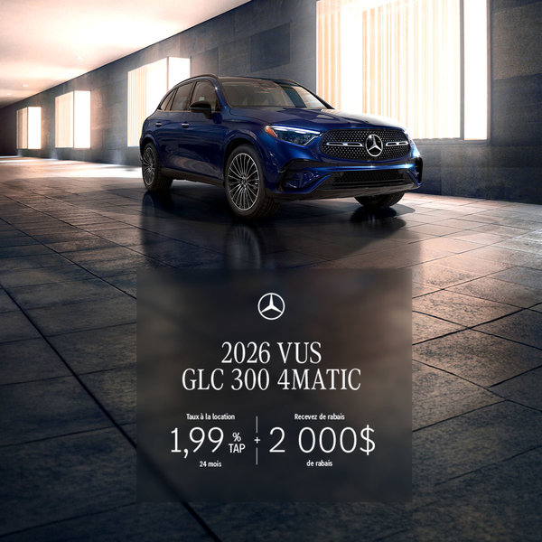 GLC 300 4MATIC VUS 2026