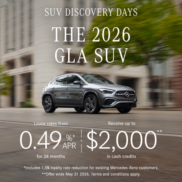 2026 GLA SUV
