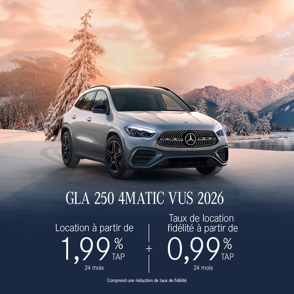 GLA 250 4MATIC VUS 2026