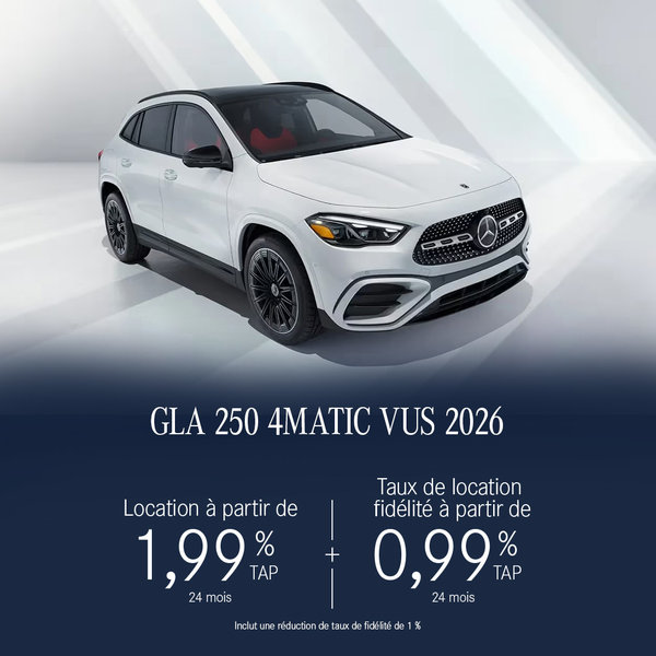 GLA 250 4MATIC VUS 2026