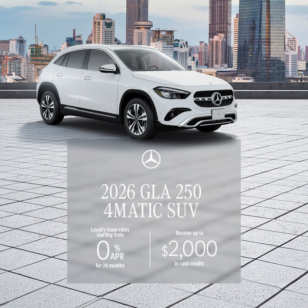 2026 GLA 250 4MATIC SUV