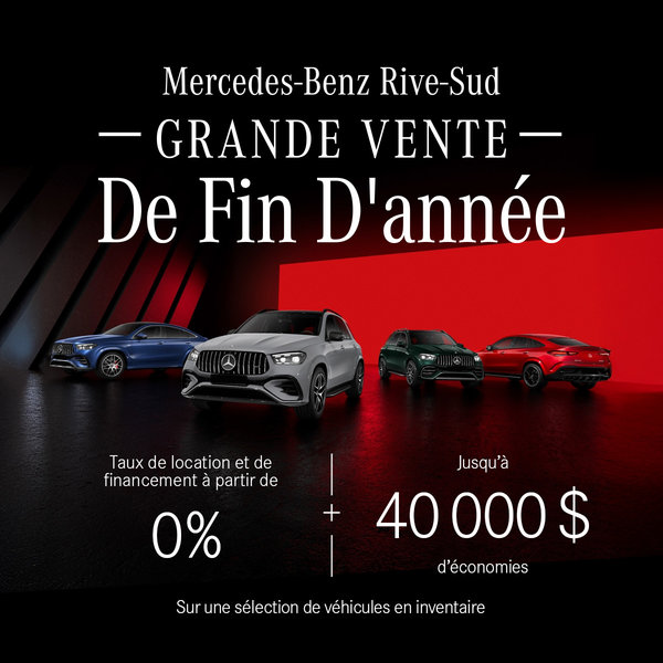 Grande vente de fin d'année
