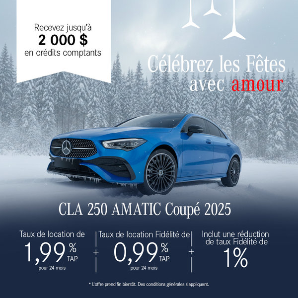 CLA 250 4MATIC Coupe 2025