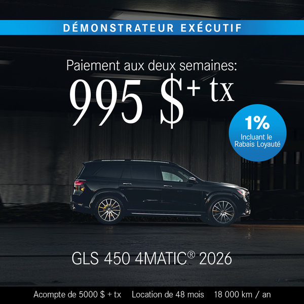 GLS 450 4MATIC SUV 2026