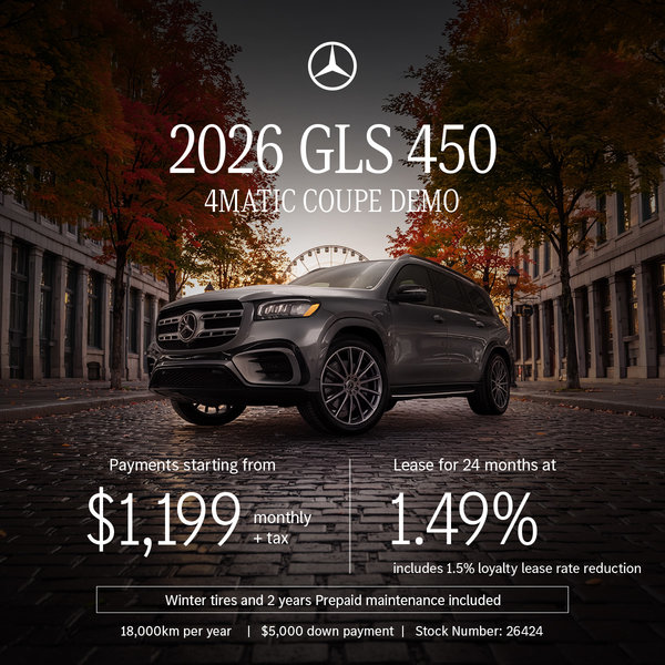2026 GLS 450 4MATIC SUV