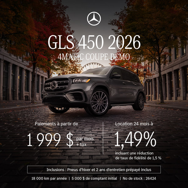 GLS 450 4MATIC SUV 2026