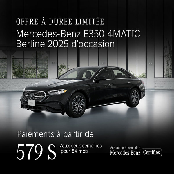 E350 Berline 2025 d'occasion