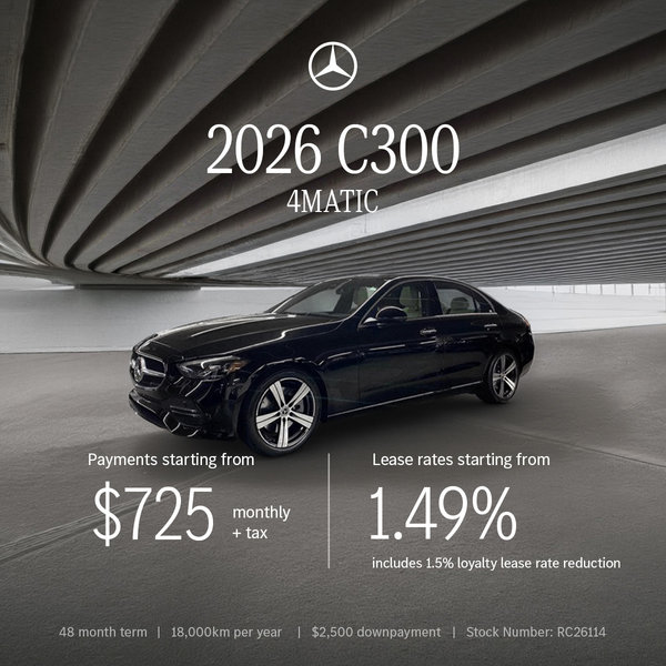 2026 C300 4MATIC