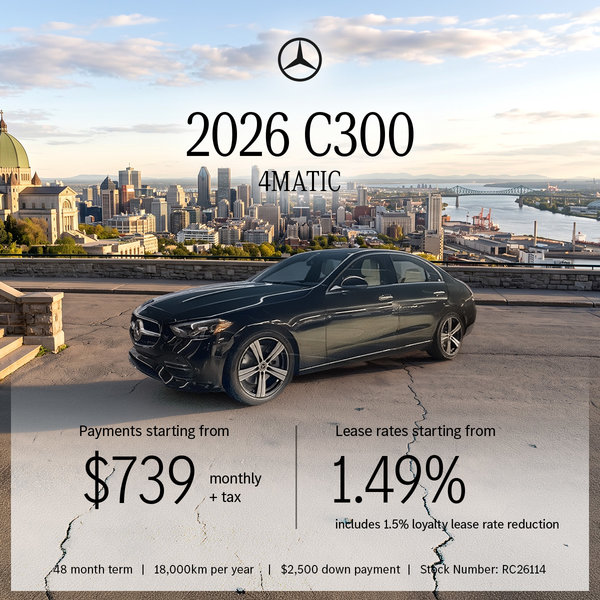 2026 C300 4MATIC