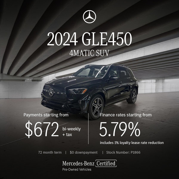 2024 GLE450 4MATIC SUV
