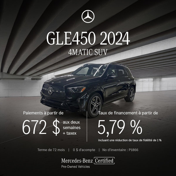 GLE450 2024 4MATIC SUV
