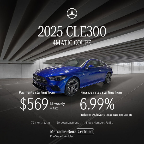 2025 CLE300 4MATIC Coupe