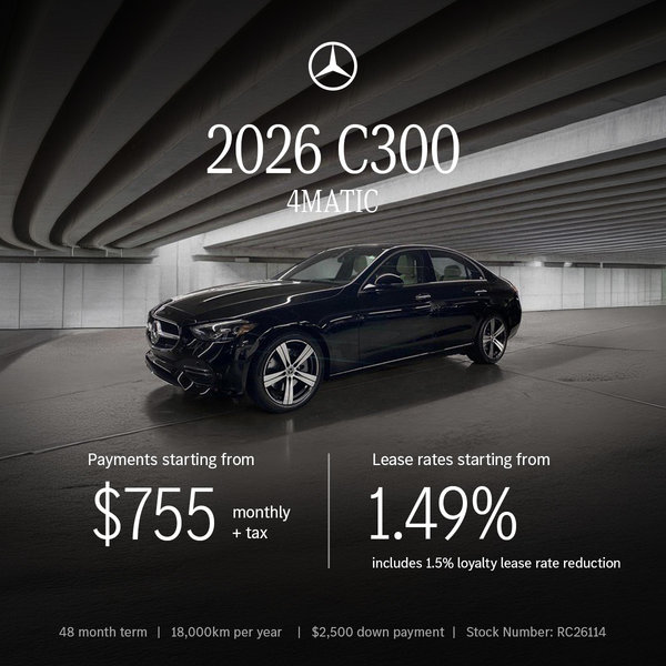 2026 C300 4MATIC
