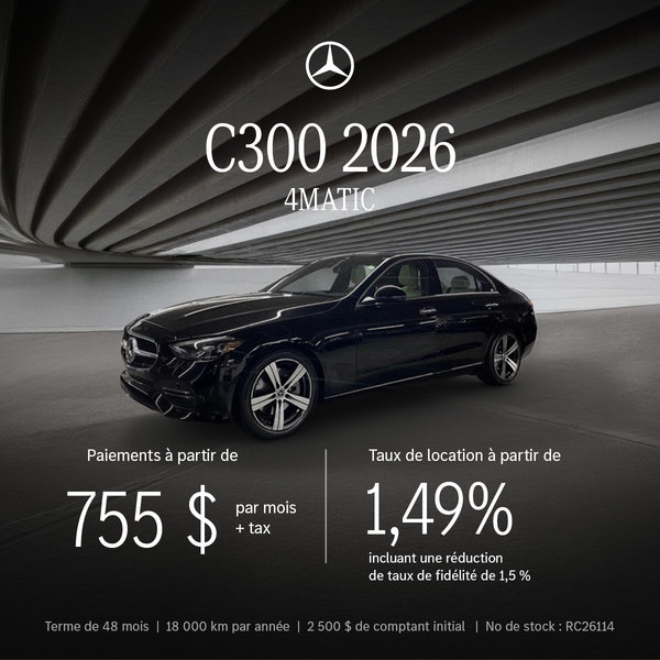 2026 C300 4MATIC